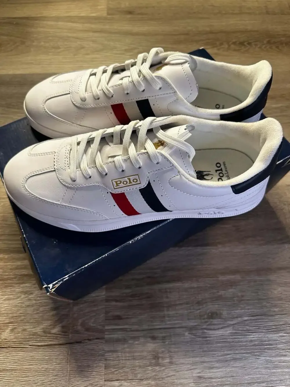Polo Ralph Lauren Men's Heritage Aera Leather Sneakers